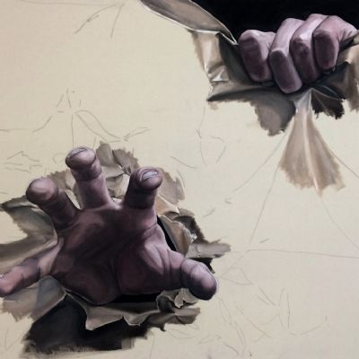 Teddy Hansen A2 Oil on canvas